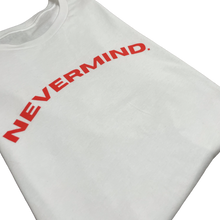 Load image into Gallery viewer, NVM Nameline Tee (white/red)
