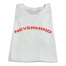 Load image into Gallery viewer, NVM Nameline Tee (white/red)
